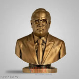 Half-copper Sai Amrut Dr. Bheem Rao Ambedkar statue, resin figure of Indian origin, 5 inch tall