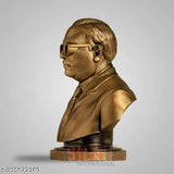 Sai Amrut Dr. Bheem Rao Ambedkar statue, half-copper resin figure, Indian artisan crafted, 5-inch tall