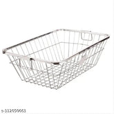 Stainless Steel Dish Drainer Basket, premium Avira design, L57W42H23cm, perfect for modern kitchens