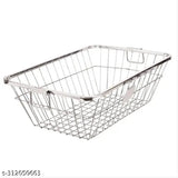 Stainless Steel Dish Drainer Basket, premium Avira design, L57W42H23cm, perfect for modern kitchens