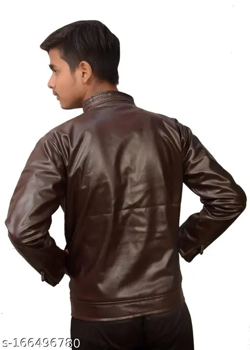 Scuba leather jacket for boys, waterproof and long sleeves by BUGRASI TRADERS, 2-3 Years size