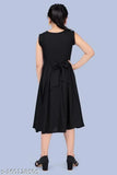 Rayon midi party dress for girls, perfect for events and family gatherings