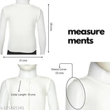 White pure wool inner bandi vest for new born babies (0-3 months), soft and breathable, hypoallergenic baby clothing