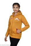 Yellow wool kids hoodies (pack of 2) from BLUSHH COLLECTION - cozy printed sweatshirts for 11-14 years