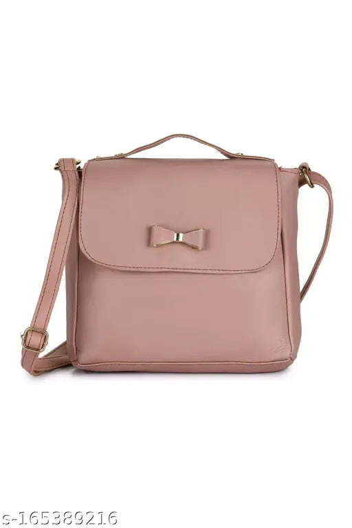 Solid PU GUKA Sling Bag, free size, ideal for girls' or women's outings, Indian-origin