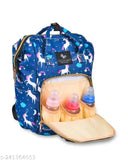 Polyester net diaper bag for travel - kidsify maternity backpack, adjustable and hands-free for baby essentials