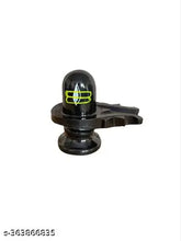 Indian-made poly resin small Shivling, perfect for home temple or office decor