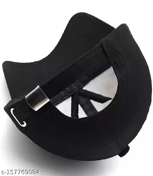 Textured onesize Double King Stylish baseball cap, casual and sporty accessory from India
