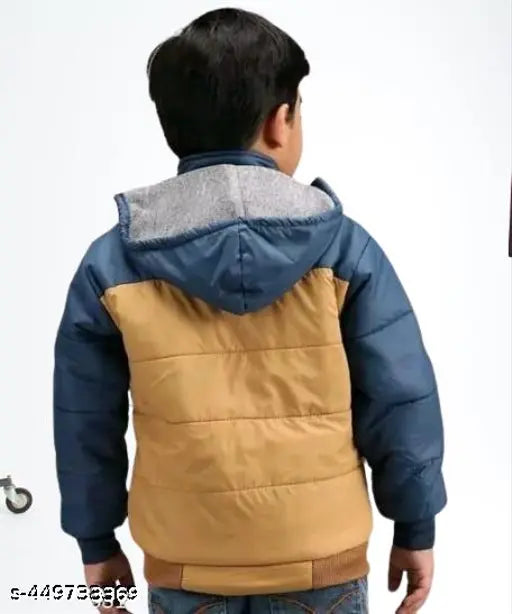 Colorblocked nylon boys jacket & coat (2-9 years), India-made