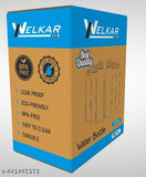 Crystal-clear, leak-proof, BPA-free water bottle set (1000 ml), perfect for office, school, college, gym, picnic, home, or fridge use - Multicolor WELKAR by SHREEJI ENTERPRISE