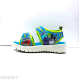 Printed net patent leather sandals for kids' comfort and style, ideal for outdoor play (3.5-6 years)