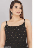 Rayon striped sleeveless kurta for women, single color XS-XXXXL, Indian printed fashion