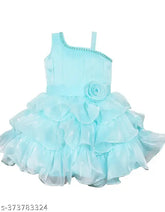 Stylish satin floral dress for girls (6-9 months - 4-5 years), lightweight breathable fabric with short sleeve and zipper closure, vibrant floral print