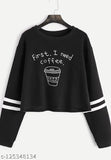 Comfy cotton long-sleeve women's t-shirts in fun colors, specially designed for women's comfort from softest combed cotton, India origin