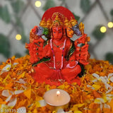 Handcrafted Panchmukhi Hanuman Ji resin idol, 6.5 inches tall for pooja, office decor, and gifting. Durable and easy to maintain spiritual centerpiece
