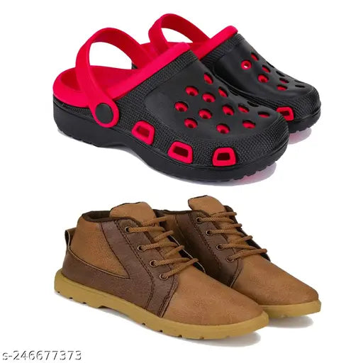 Bersache boys EVA sandals, trendy outdoor casual footwear for 5-8 years