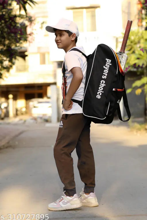Heavy duty cricket backpack & kit bag, 12-16 year, printed design, ideal for junior players, India
