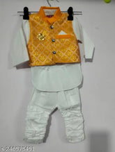 Cotton boy kurta koti suit for heavy winter, checked print and ideal for crib, single, queen, king, double sizes