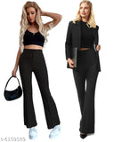 Cotton-blend solid net, Indian-made 28 waist, 40 length women's leggings