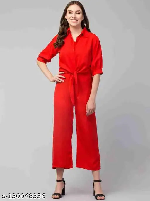 Sleeveless solid-color Indian jumpsuit - stylish new design