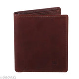 Solid crunch leather, hand-made slim wallet with RFID blocking, 6 card slots & pull trap. Indian craftsmanship