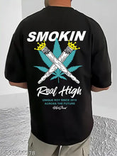 Black cotton graphic printed oversized Scott Fincher men's t-shirt, perfect for all-day casual wear. XL size, ideal for a 42" chest. High-quality backprint design suitable for various outfits, great for sports activities. Indian made