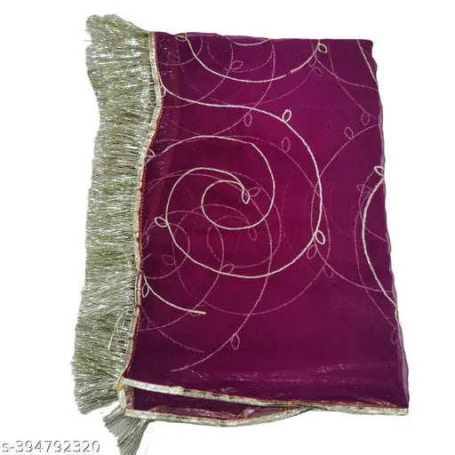 Embroidered Georgette Lehenga Set in vibrant Rajputi Poshak design, Indian festival wear