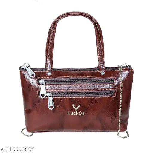 Genuine brown R28 Bombay sheep leather hand clutch bag for regular use, size L 850 x H 550 inch, durable stitching and solid construction