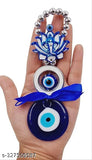 Plastic Vastu Evil Eye Hanging, 4.5cm x 6cm x 4cm for Home Protection & Prosperity