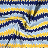 Geometric glace cotton 144TC single bed sheet, 60x90 inches, Indian origin