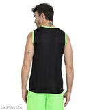 FTX mens sleeveless polyester t-shirts, bright colors, dry fit & sweat absorbent Indian-made athletic/casual wear
