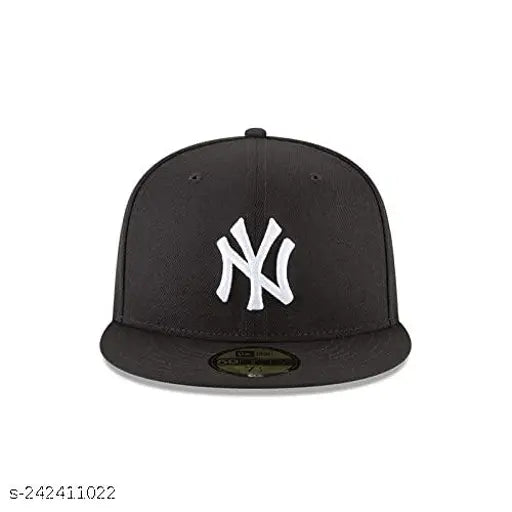 Cotton NY Embroidery Hiphop Snapback & V Baseball Caps, 2-pack. Adjustable and air cooling, suitable for parties, sports, fashion, men & women