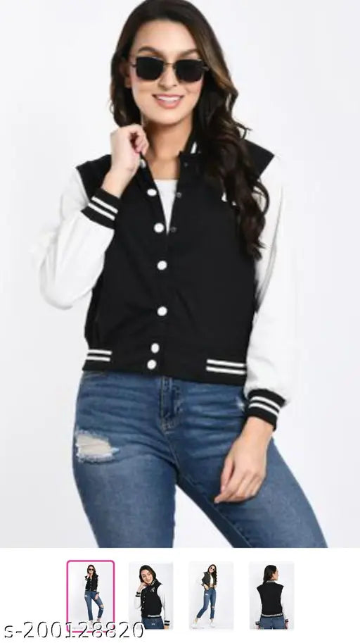Striped fleece long-sleeve batan from NY Crock, heavy fleece quality with ribbing detail, size S (Bust 34in, Length 34in)
