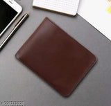Sisa stylish PU leather wallet, solid pattern, 2 zip pockets, free size (9cm x 4cm), India-made