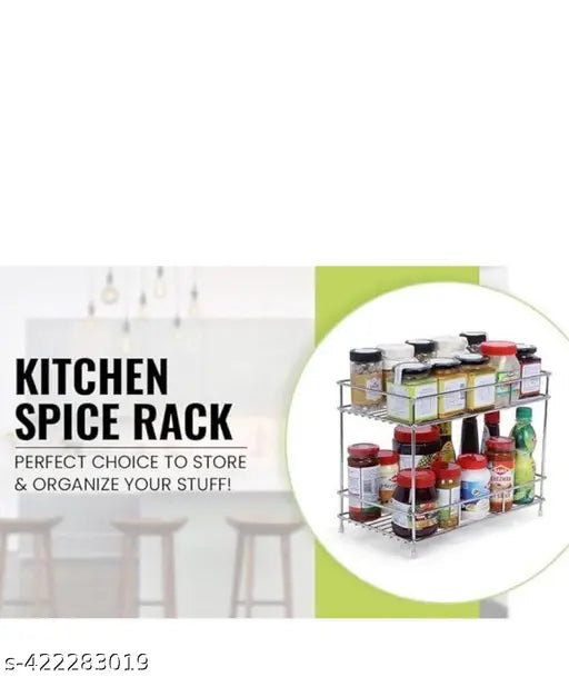 Stainless steel spice racks, pack of 1, Indian kitchen essential
