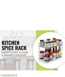 Stainless steel spice racks, pack of 1, Indian kitchen essential