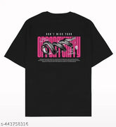 Printed cotton donotmiss cr short-sleeve top, vibrant net pattern on M/L/XL sizes, made in India