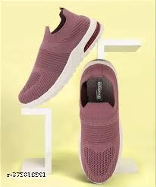Mesh shoes for women, PVC sole, slip-on style in size IND-4 (24cm), country of origin: India