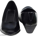 Patent leather Toshina Shoes King Bellies for women - slip-on ballerinas, stylish casual footwear in various sizes (IND-3 to IND-9) made in India