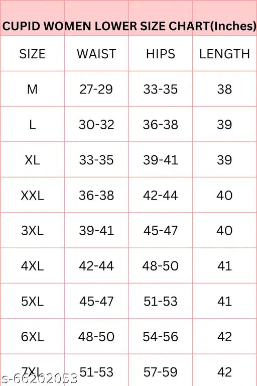 Black printed cotton comfortable night pants for women, 3XL/4XL/5XL. Maxi length, relaxed fit with pockets, made in India