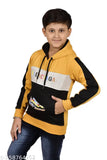 Wool kids' sweatshirt in printed net pattern, best for 8-11 years old boys, made in India