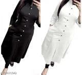 Rayon combo Panjabi Kurti, solid combo of sizes S-XXXL. Indian traditional women's clothing on display