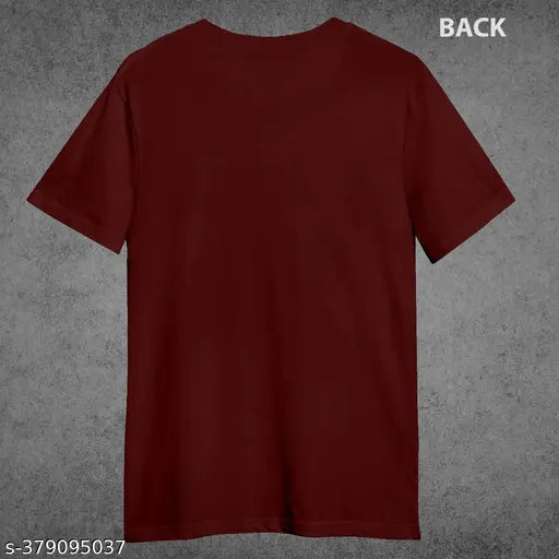 Maroon half-sleeve round-neck cotton typography tee for women & girls - Team Bride bridal shower Bachelorette party wear