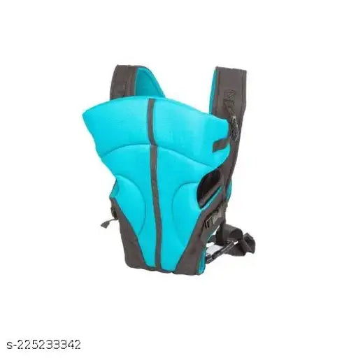 Solid polyester baby carrier cum kangaroo bag, adjustable and comfortable for baby items. Ideal for a safe, snug fit during cuddling. Free size, Made in India