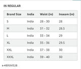 Solid polyester NSLycra pants, S - XXL sizes for comfortable everyday wear