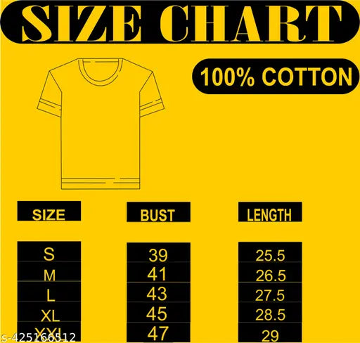 Printed round neck cotton oversized t-shirt, short sleeves, printed pattern, XL size