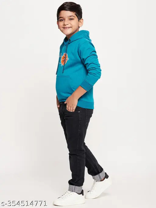 UBX kids printed cotton blend sweatshirt, long sleeves, variety of sizes available for children aged 1-15 years