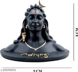 Adiyogi solid resin Shiva statue, 10cm size for car dashboard, home & temple
