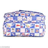 Blue multipack children's backpacks, colorful fabric bags for mother & baby, diaper bag set from India (multiple colors)