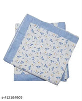 Multicolor gold leaf cotton botanical-print summer flat sheets for single bed, pack of 2 with awesome border detail, ideal for adult sleep
